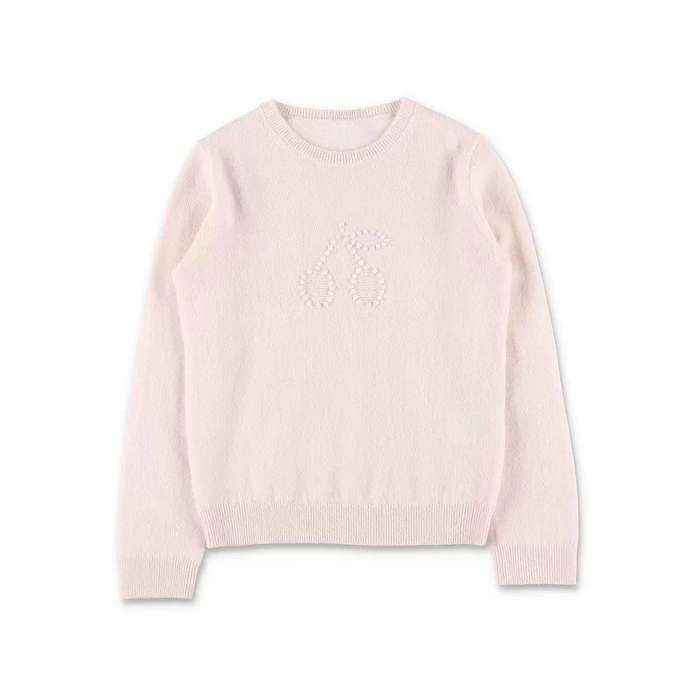 OUYANG&IVAN Bp Autumn/winter Wool Sweater for Boys Striped Crew Neck Long Sleeve Pullover Sweater Kid Cardigan