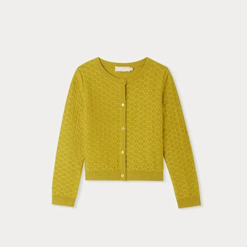 OUYANG&IVAN Bp Autumn/winter Wool Sweater for Boys Striped Crew Neck Long Sleeve Pullover Sweater Kid Cardigan